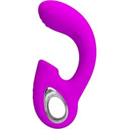Obsenza - Vibrador Punto G y Estimulador Clítoris PRETTY LOVE Sibel con 10 Funciones - Violeta - Image 1