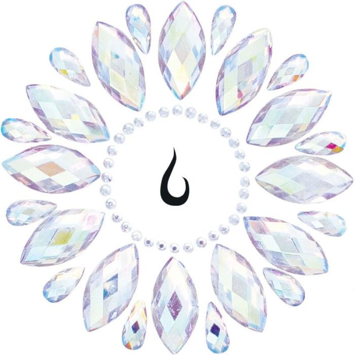 Obsenza - Bijou de Corps Adhésif Fluer pour un Look Sensuel et Glamour - TU - Image 1