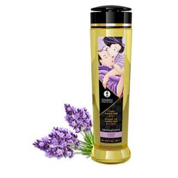 Obsenza - Shunga Sensation Erotisches Massageöl mit Lavendel-Aroma - 240ml - Image 1