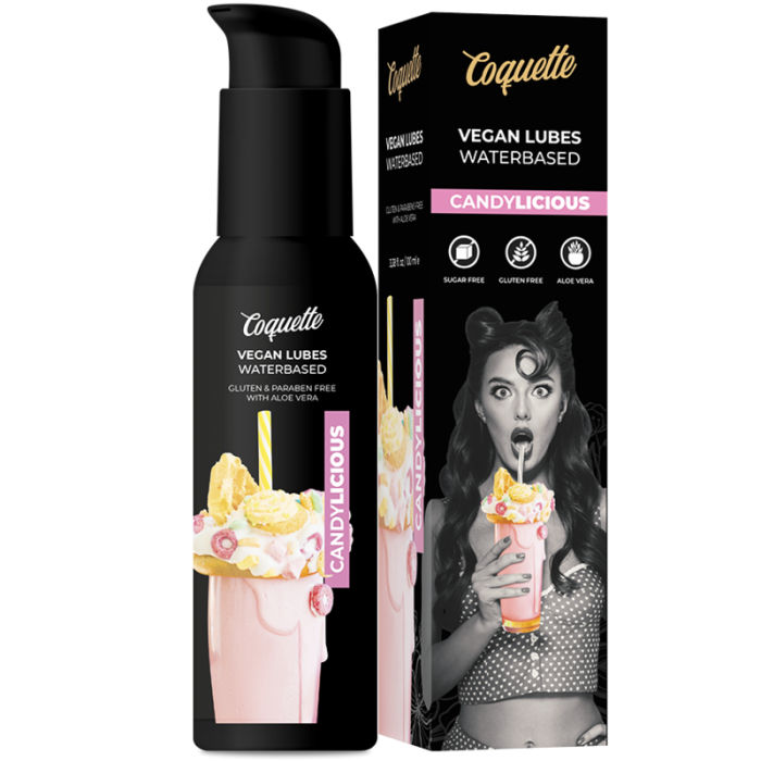 Obsenza - Lubrifiant Végan Candylicious Premium Experience Coquette Chic Desire - 100ml - Image 1