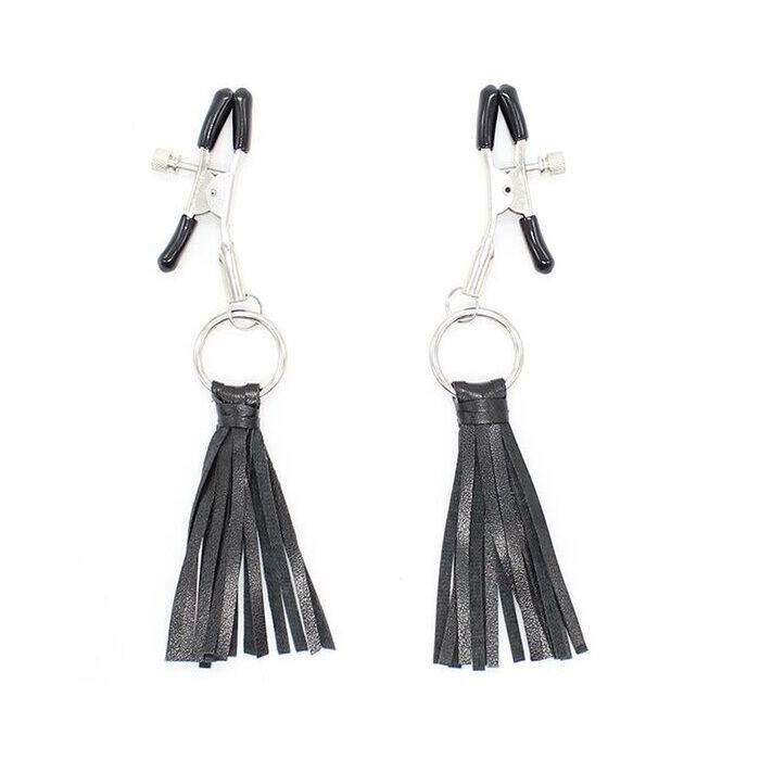 Obsenza - Pezoneras con Borlas Decorativas para Fetish y BDSM - OHMAMA - Image 1