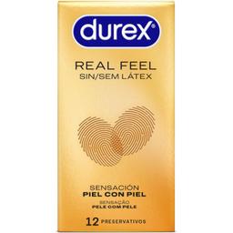 Obsenza - Durex Real Feel Preservativos 12 Unidades Sin Látex - Image 1