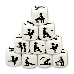 Obsenza&#x20;-&#x20;White&#x20;Posing&#x20;Dice&#x20;Set&#x20;for&#x20;Erotic&#x20;Fun&#x20;by&#x20;Diverty&#x20;Sex&#x20;-&#x20;Image&#x20;1