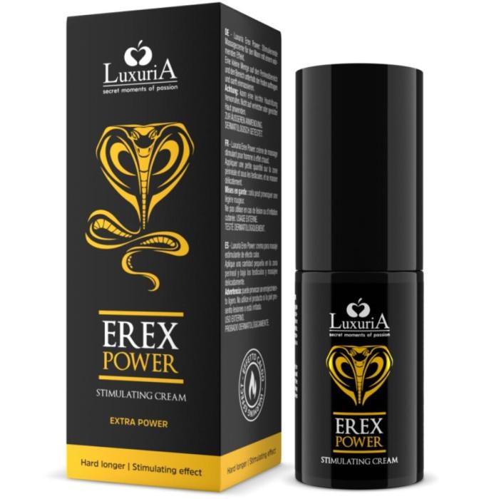 Obsenza - Erex Power Hard Crema per Potenziare e Allungare il Pene - Intimateline - 30ml - Image 1