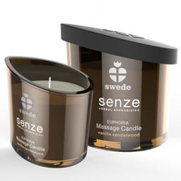 Obsenza - Senze Euphoria Vanilla &amp; Sandalwood Massage Candle for Intimate Pleasure - Image 1