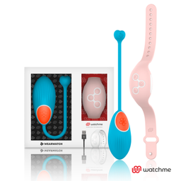 Obsenza - Vibromasseur Egg Bleu ou Rose avec Télécommande WatchMe Sans Fil - Image 1