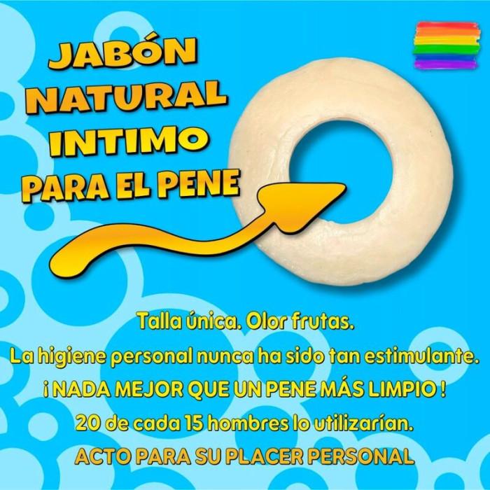 Obsenza - Sabonete Perfumado de Higiene Masculina em Formato de Donut Laranja - Image 1