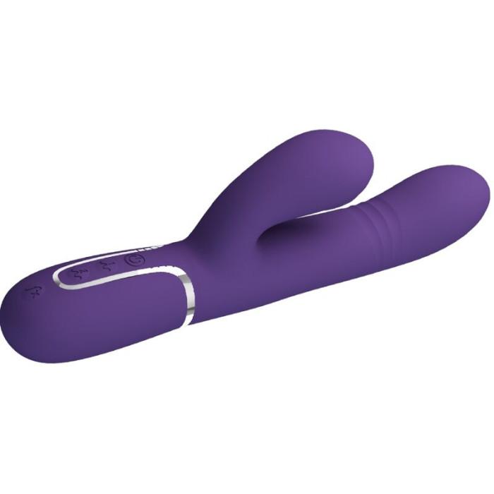 Obsenza - Vibratore Multifunzionale G-Spot Rabbit Viola per Piacere Intenso - Image 1