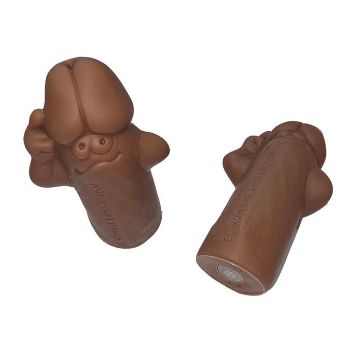 Obsenza - Wpenis shaped whistle in brown color - Image 1