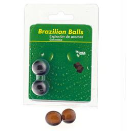 Obsenza - Chocolate Scented Brazilian Balls Intimate Gel for Pleasure and Massages - Image 1