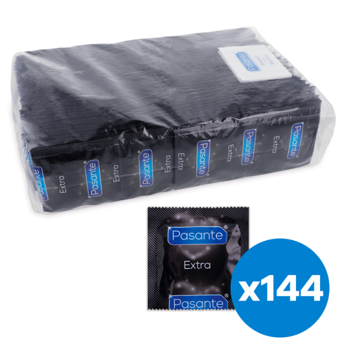 Obsenza - Pasante Extra Thick Condoms - 144 Pack for Enhanced Comfort and Safety - Image 1