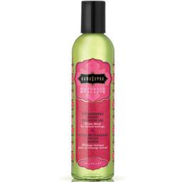 Obsenza - Kamasutra Naturals Divine Strawberry Massage Oil for Sensual Relaxation - 236ml - Image 1