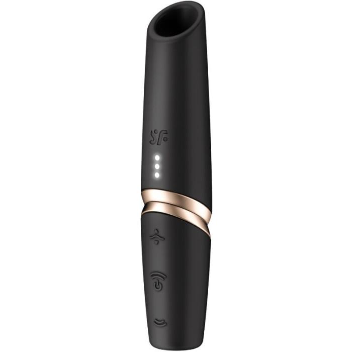 Obsenza - Estimulator de Clitóris Perfect Kiss Wave Pro 2 SATISFYER - Preto - Image 1