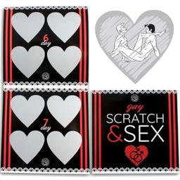 Obsenza - Scratch &amp; Sex Gay Couples Game by SecretPlay – 4 Weeks of Spicy Positions - Image 1