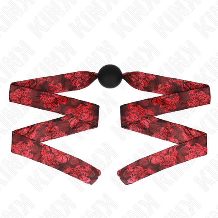 Obsenza - Sfera in Silicone Scandalo KINK 4,5 cm Modello Gag 2 146 x 4 cm - Image 1