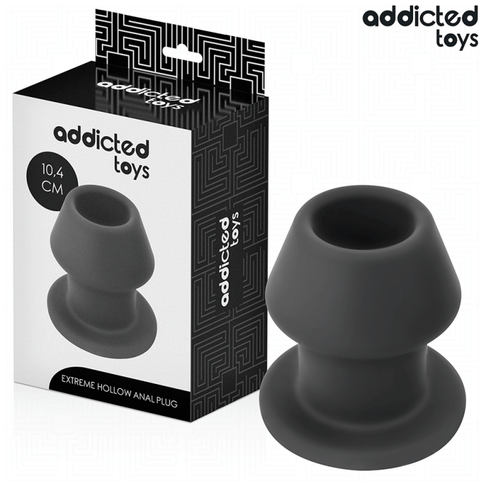 Obsenza - Extreme hollow anal plug silicone size l 10.4 cm - Image 1