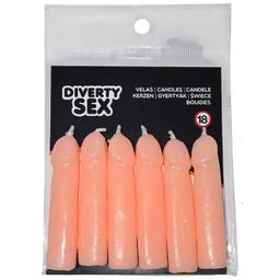 Obsenza - Velas en Forma de Pene Carne para Eventos Divertidos y Picantes - Image 1