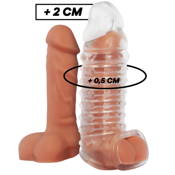Obsenza - VirilXL Penis Extension and Sheath V11 Transparent for Enhanced Pleasure - Image 1