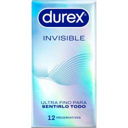Obsenza - Preservativos Durex Invisível Extra Fino 12 Unidades - Image 1