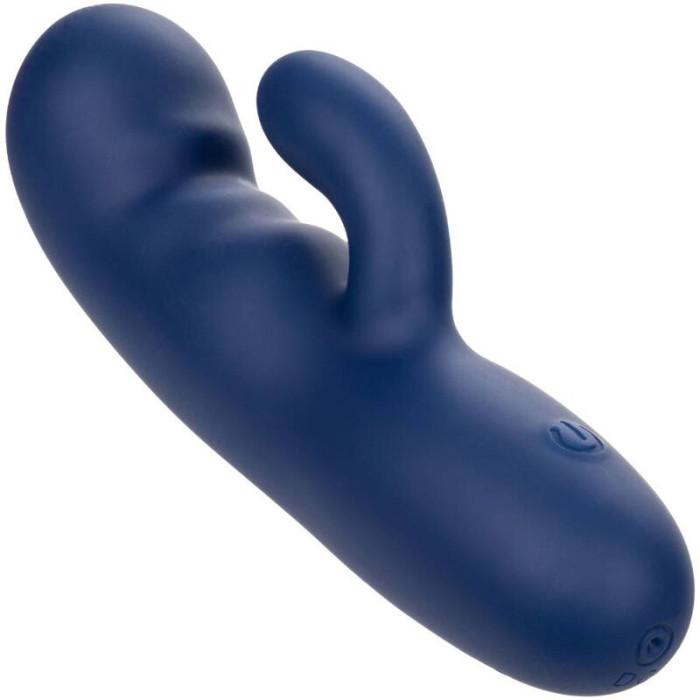 Obsenza - Masajeador Doble de Lujo Cashmere Silk Duo para Placer Personalizado - Azul - Image 1