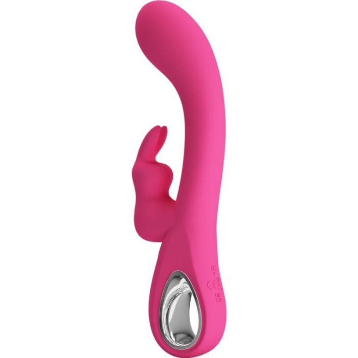 Obsenza - Vibrador Rabbit Novak con 12 Modos de Vibración y Carga USB - Rosa - Image 1