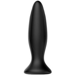 Obsenza - Plug Anal Vibrador Recarregável com 12 Modos de Vibração MR PLAY - Preto - Image 1