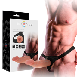 Obsenza - Harnais Creux avec Gode 18x3,5 cm pour Plaisir Intense - Image 1