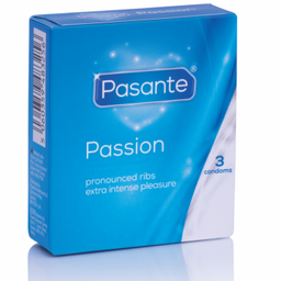Obsenza&#x20;-&#x20;Pr&#xE9;servatifs&#x20;Pasante&#x20;Ribbed&#x20;Passion&#x20;-&#x20;Plaisir&#x20;Intense&#x20;3&#x20;unit&#xE9;s&#x20;-&#x20;Image&#x20;1