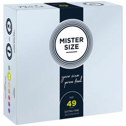 Obsenza - Préservatif MISTER SIZE 49 mm – Ajustement Parfait pour Sensibilités - Image 1