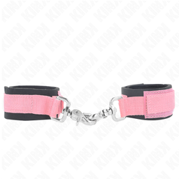 Obsenza - Punhos de Neoprene Ajustáveis Rosa 22-34 cm KINK - Rosa - Image 1