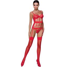 Obsenza - Passion Kyouka Red Corset for Seductive Elegance - Image 1