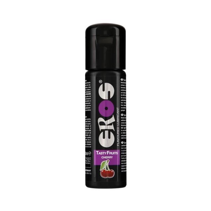 Obsenza - Tasty Fruits Cherry Flavored Lubricant by EROS - 100ml - Image 1
