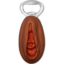 Obsenza - Abridor Temático em Forma de Vagina Mulata para Festas e Despedidas - Image 1