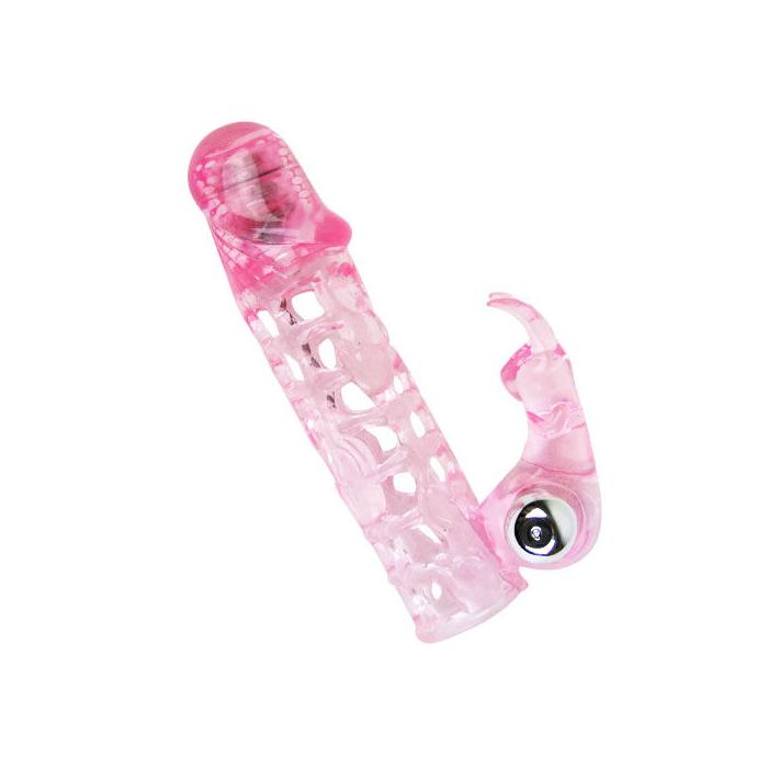 Obsenza - Guaina Estensore Ultimate Love 10 V con Vibratore Rabbit - Image 1