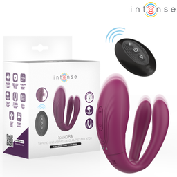 Obsenza - Sandra vibrador &amp; estimulador de pinzas con golpeteo control remoto - Image 1