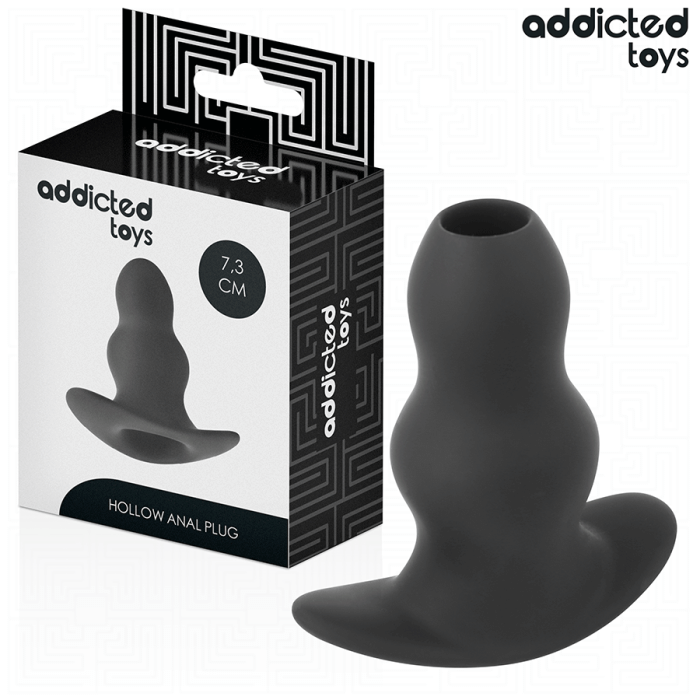 Obsenza - Hollow anal plug silicone size s 7.3 cm - Image 1