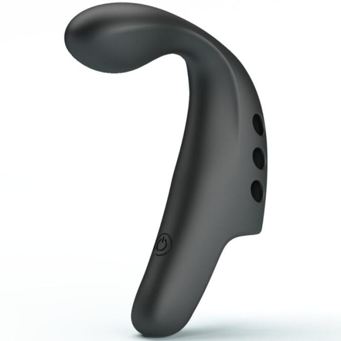 Obsenza - Dedal Vibrador Gorgona Preto - Estímulo Preciso e Potente - Preto - Image 1