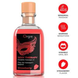 Obsenza - Massaggio labbra set massaggio kissable alla fragola 100 ml - Image 1
