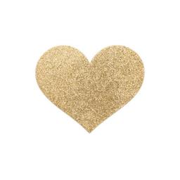Obsenza - Indiscrets Flash Golden Heart Nipple Covers for Dazzling Seduction - Image 1