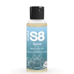 Obsenza - S8 refresh erotic cotton massage oil 50 ml - Image 1