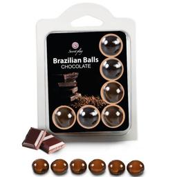 Obsenza&#x20;-&#x20;Chocolate&#x20;Brazilian&#x20;Balls&#x20;for&#x20;Sensual&#x20;Play&#x20;by&#x20;SECRETPLAY&#x20;-&#x20;Image&#x20;1