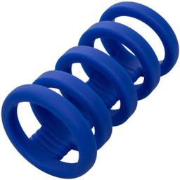 Obsenza - Admiral Xtreme Jaula para Pene con Anillos Graduados para Mejorar Rendimiento - Azul - Image 1