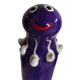 Obsenza - Preservativo decorativo pintado a mano pulpo morado - Image 1