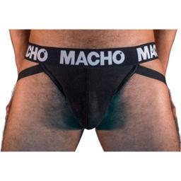 Obsenza - Jockstrap Semi-Transparent MX25NN pour Homme - Élégance et Confort - Noir - Image 1