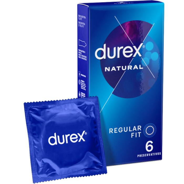 Obsenza - Durex Natural Classic 6 Unidades - Preservativos Anatómicos - Image 1