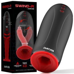 Obsenza - JAMYJOB Swing-R Heating &amp; Vibration Male Masturbator - Image 1