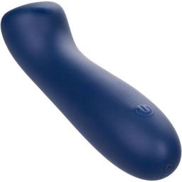 Obsenza - Masajeador de Lujo Cashmere Satin G de CalExotics - Azul - Image 1