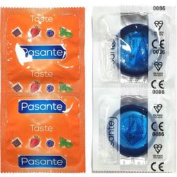 Obsenza - Preservativos Pasante Sabor Arándano Bolsa 144 Unidades - Azul - Image 1