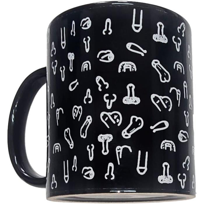 Obsenza - Penis mug black 370 ml - Image 1