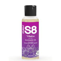 Obsenza - S8 vitalize erotic massage oil lime 50 ml - Image 1